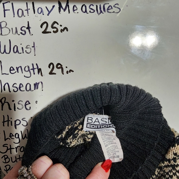 Vintage holiday knit sweater - Picture 4 of 4